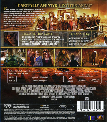 Percy Jackson - Monsterhavet (Blu-ray) - 2