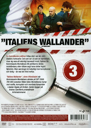 Kommissarie Montalbano 3 - Formen Av Vatten (Hyrfodral) - 2