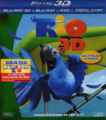 Rio (Real 3D + Blu-ray + DVD)