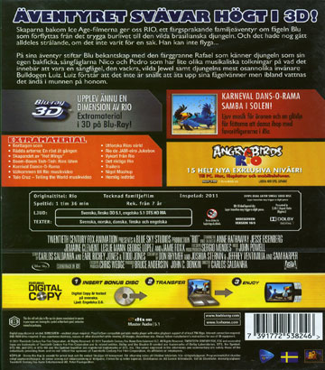 Rio (Real 3D + Blu-ray + DVD) - 2