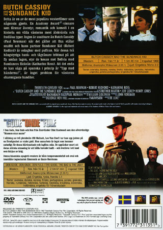Butch Cassidy And the Sundance Kid / Den Gode, Den Onde, Den Fule (Begagnad) - 2