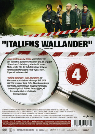 Kommissarie Montalbano 4 - Terrakottahunden (Hyrfodral) - 2