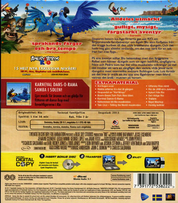 Rio (Blu-ray + DVD) - 2