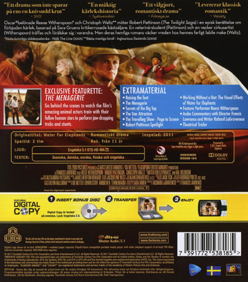 Water For Elephants (Blu-ray) - 2
