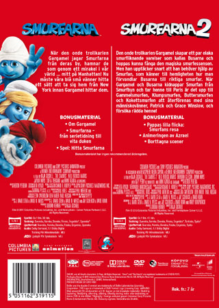 Smurfarna / Smurfarna 2 (2-disc) - 2