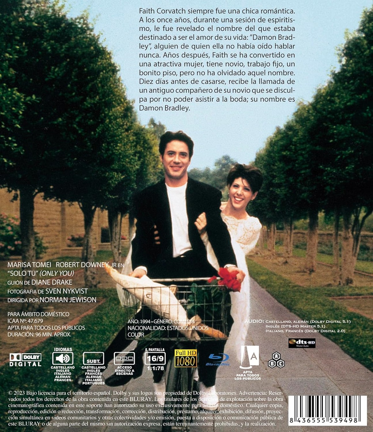 Only You (ej svensk text) (Blu-ray) - 2