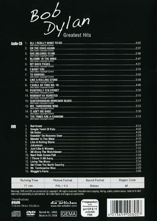 Bob Dylan - Greatest Hits (DVD + CD) - 2