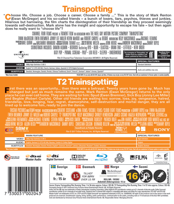 Trainspotting 1+2 (Blu-ray) - 2