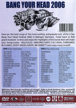 Bang Your Head 2006 (2-disc) - 2