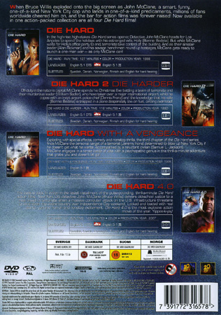 Die Hard - Quadrilogy (Begagnad) - 2