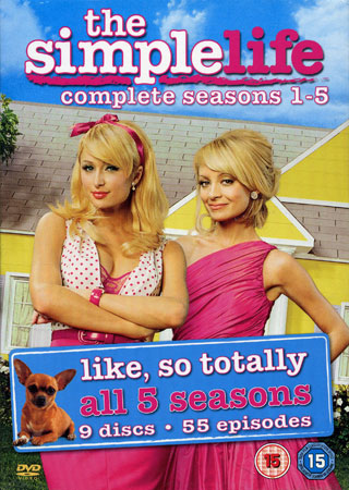 Simple Life - Seasons 1-5 (9-disc) (ej svensk text)