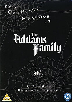 Familjen Addams - Säsong 1-3 (9-disc)