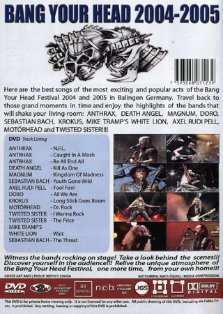 Bang Your Head 2004-2005 - 2