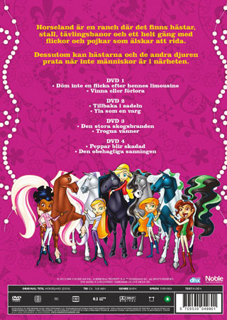 Horseland - Volym 1-4 (4-disc) - 2