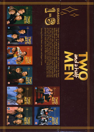 Two And A Half Men - Season 1-8 (28-disc) (ej svensk text på s 1-3) - 2
