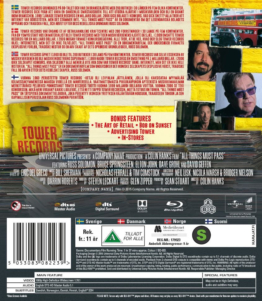 All Things Must Pass (Blu-ray) - 2