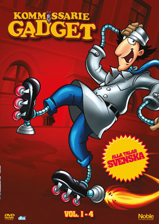 Kommissarie Gadget - Volym 1-4 (4-disc)