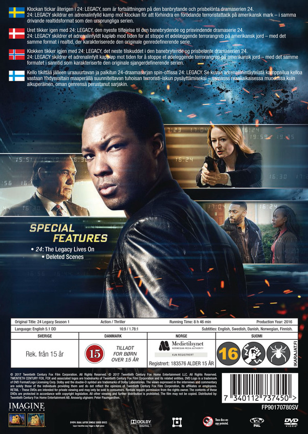 24: Legacy - Säsong 1 - 2