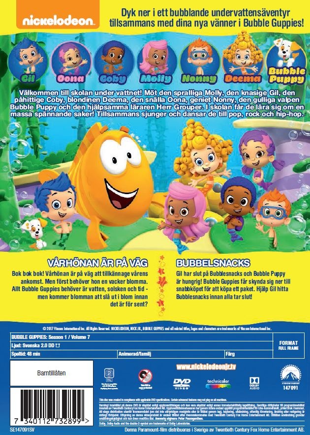 Bubble Guppies - Säsong 1 - Volym 7 - 2
