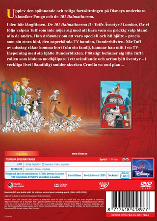 101 Dalmatinerna II - Tuffs Äventyr I London (Disney) (Nyrelease) - 2