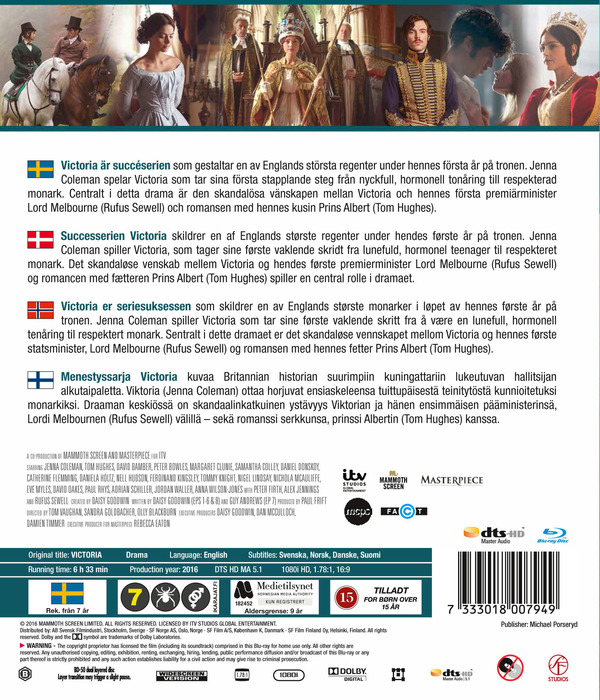 Victoria - Säsong 1 (Blu-ray) - 2