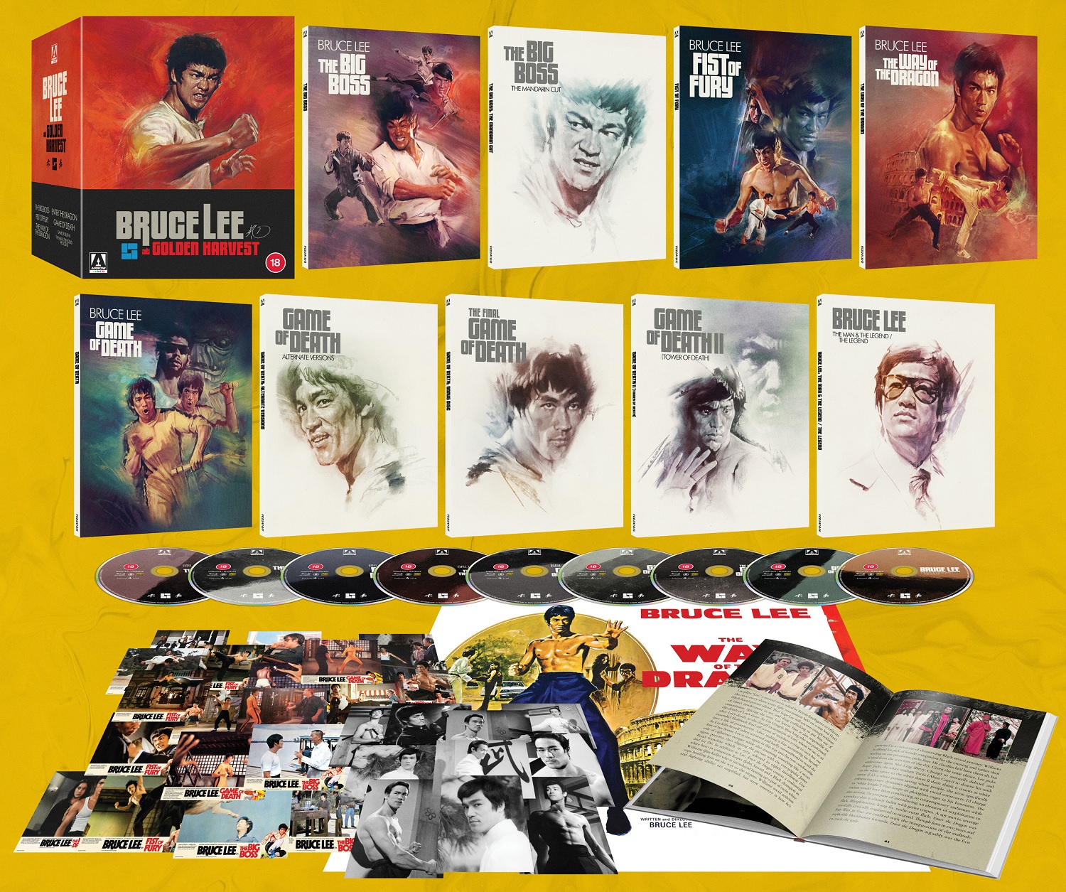 Bruce Lee At Golden Harvest (Limited Edition) (ej svensk text) (Blu-ray) - 3
