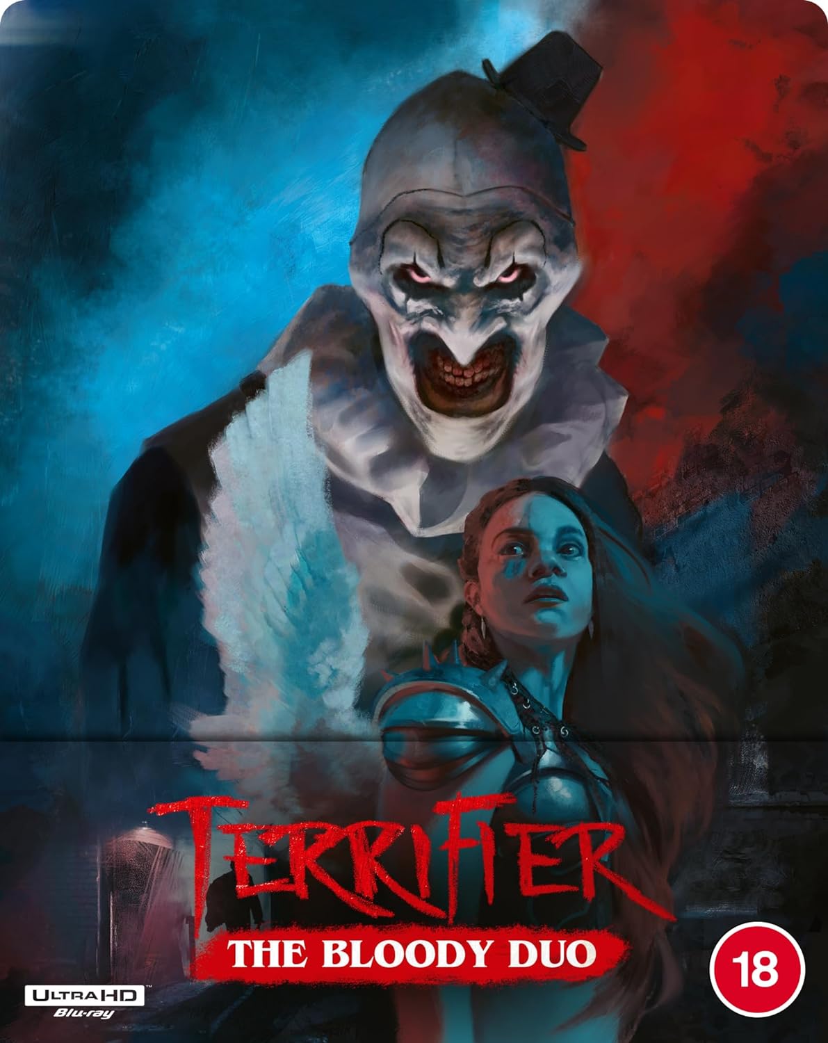 Terrifier The Bloody Duo (Limited Edition) (Steelbook) (ej svensk text) (4K Ultra HD)