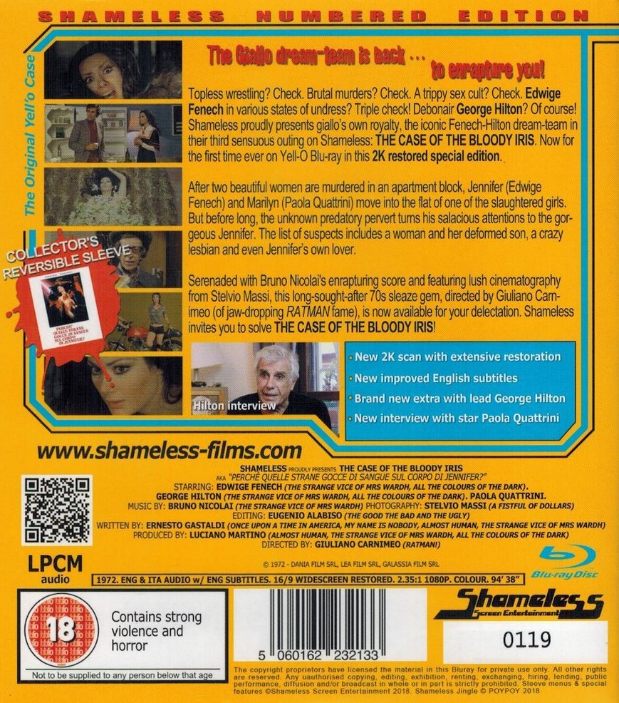 The Case of the Bloody Iris (ej svensk text) (Blu-ray) - 2