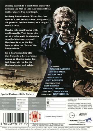 Charley Varrick (ej svensk text) - 2