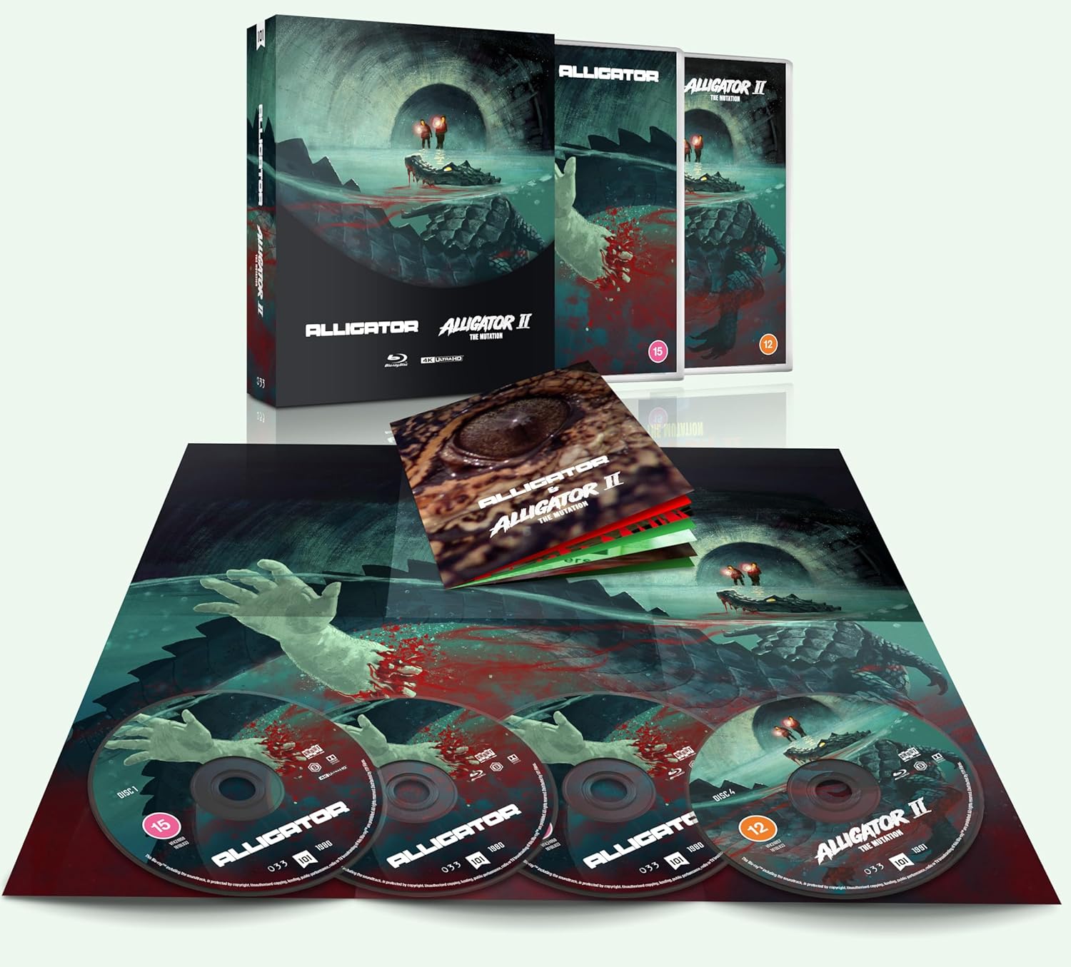 Alligator / Alligator II - The Mutation (Limited Edition) (ej svensk text) (4K Ultra HD + Blu-ray) - 3