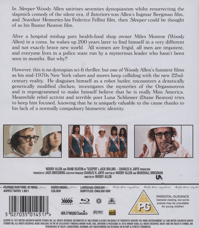 Sleeper (ej svensk text) (Blu-ray) - 2