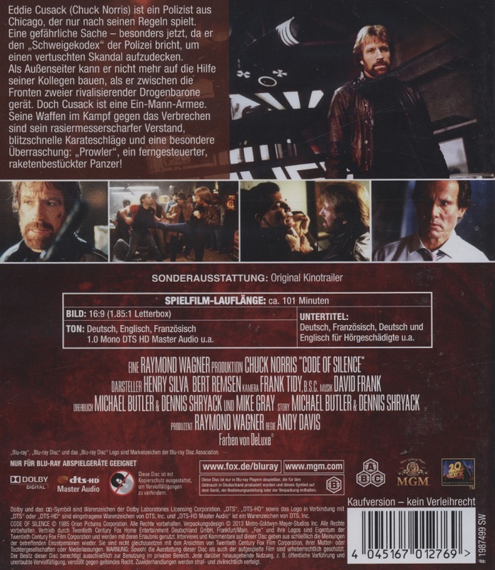 Code of Silence (ej svensk text) (Blu-ray) - 2