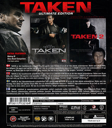 Taken 1 & 2 (Blu-ray) - 2