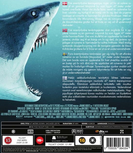 47 Meters Down: Uncaged (Blu-ray) - 2