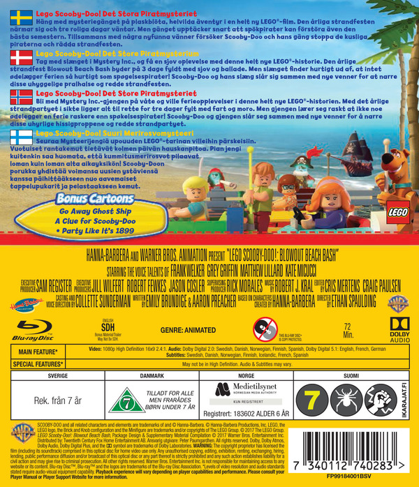 Lego: Scooby-Doo! Blowout Beach Bash (Blu-ray) - 2