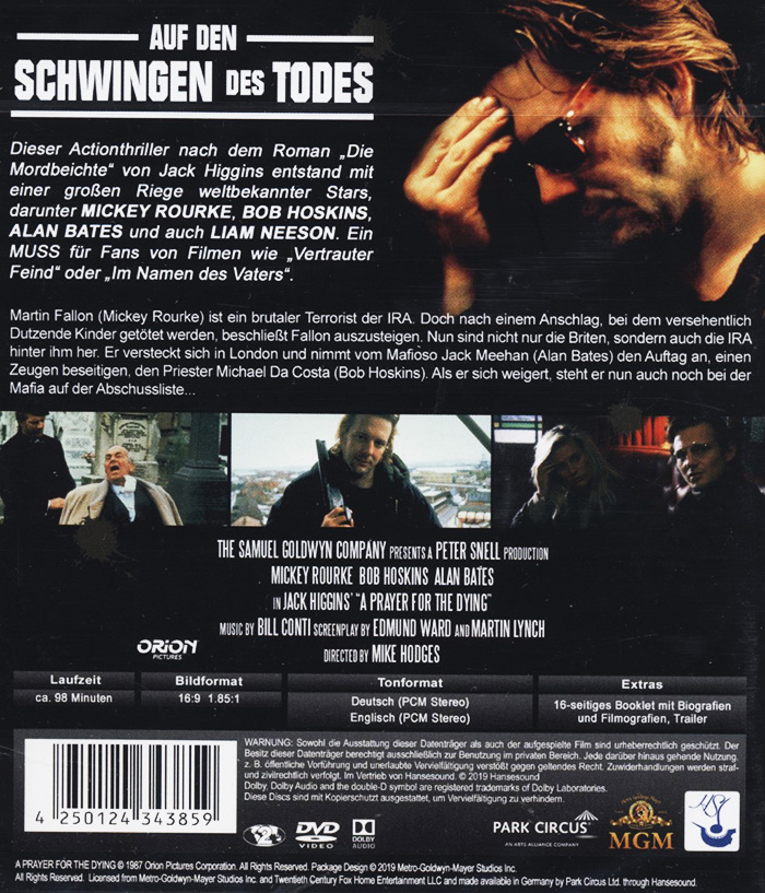 Prayer For the Dying (ej svensk text) (Blu-ray) - 2