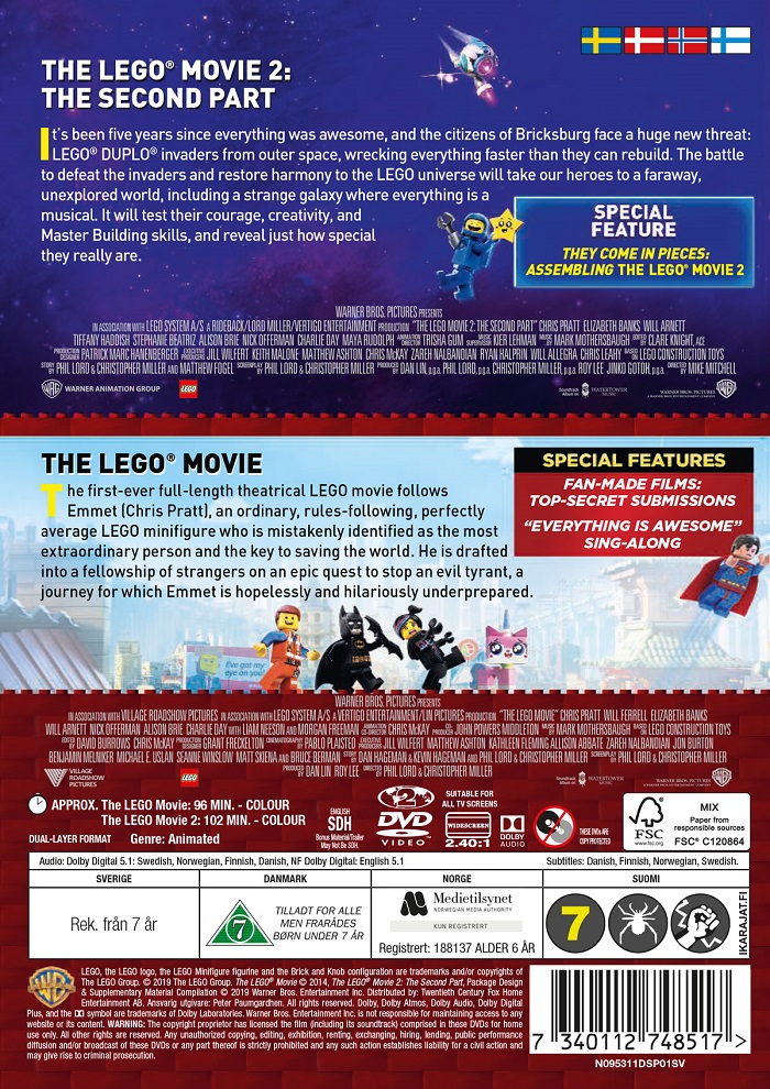 LEGO Movie 1 & 2 - 2