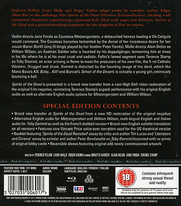 Spirits of the Dead (Blu-ray) 