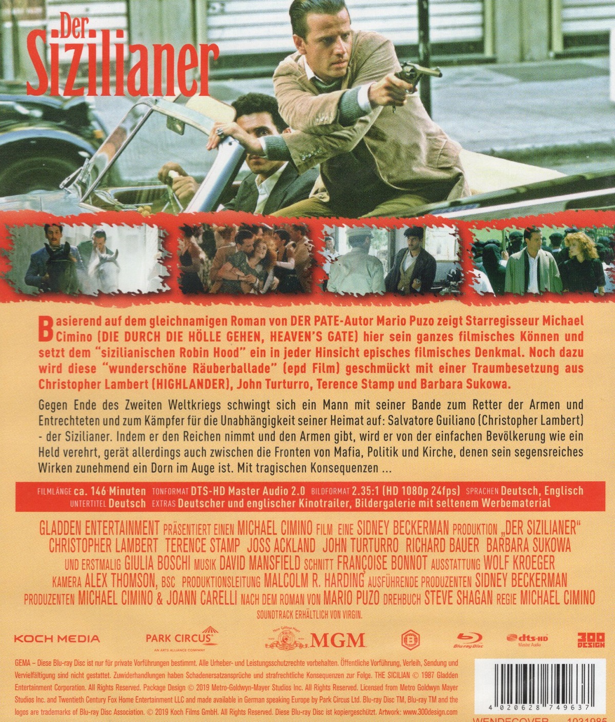 Sicilianaren (ej svensk text) (Blu-ray) - 2