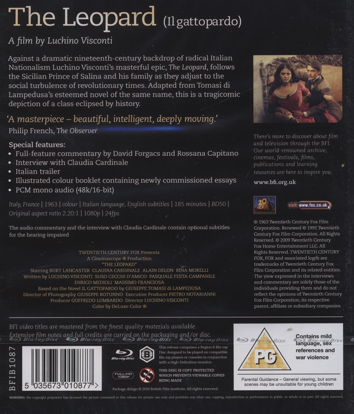 Leopard (ej svensk text) (Blu-ray) - 2