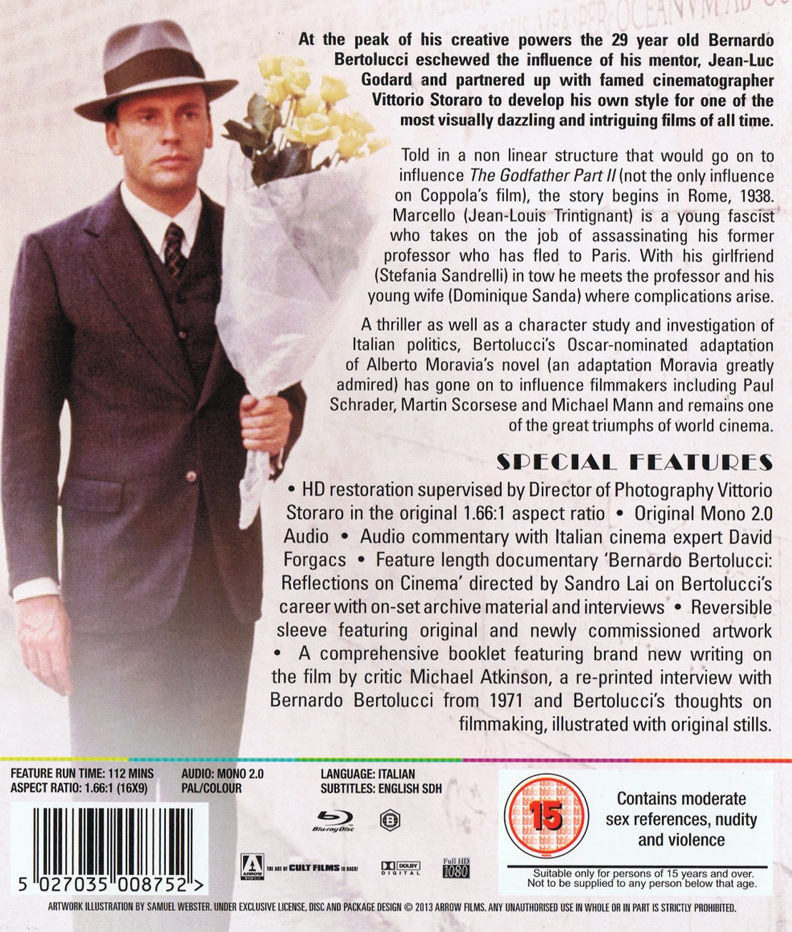Conformist (ej svensk text) (Blu-ray) - 2