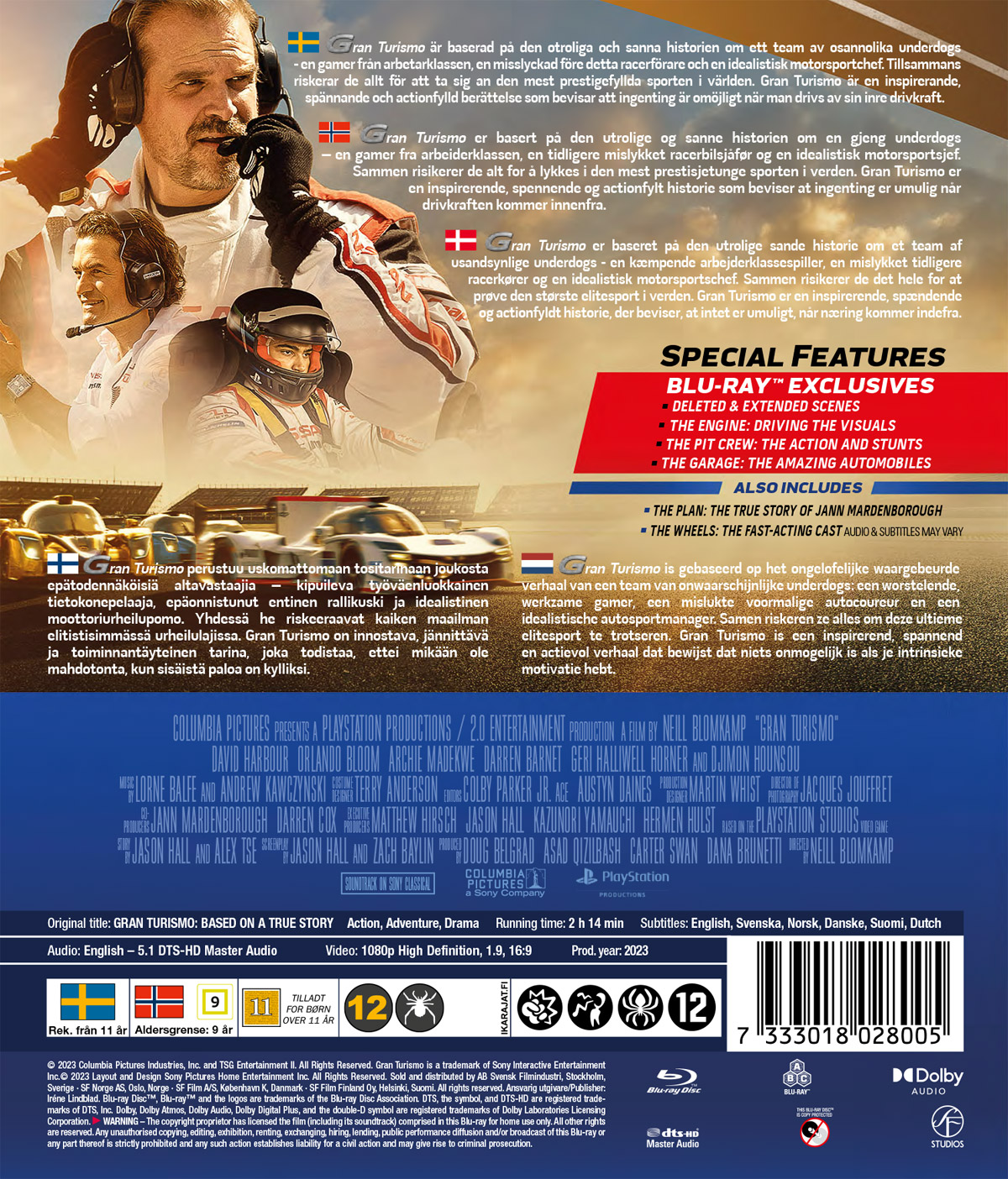 Gran Turismo (Blu-ray) - 2