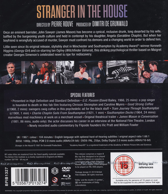 Stranger In the House (ej svensk text) (Blu-ray + DVD) - 2