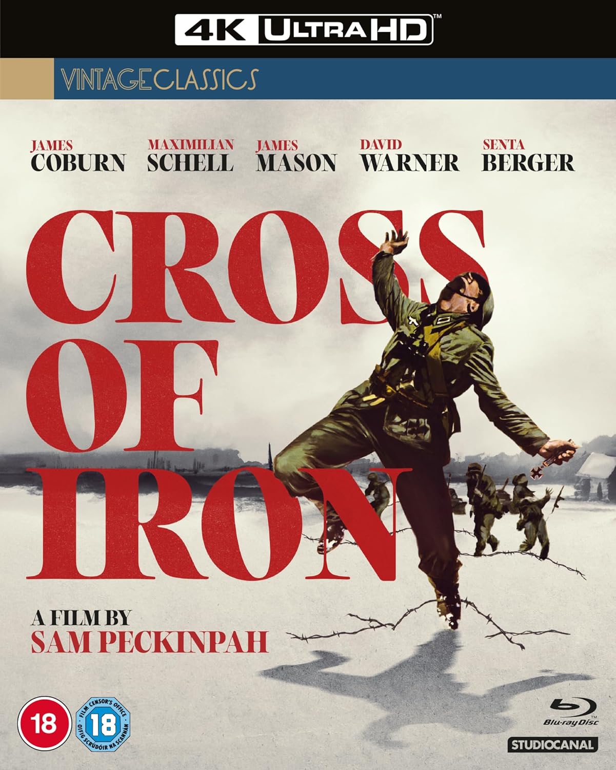 Cross of Iron (ej svensk text) (4K Ultra HD + Blu-ray)