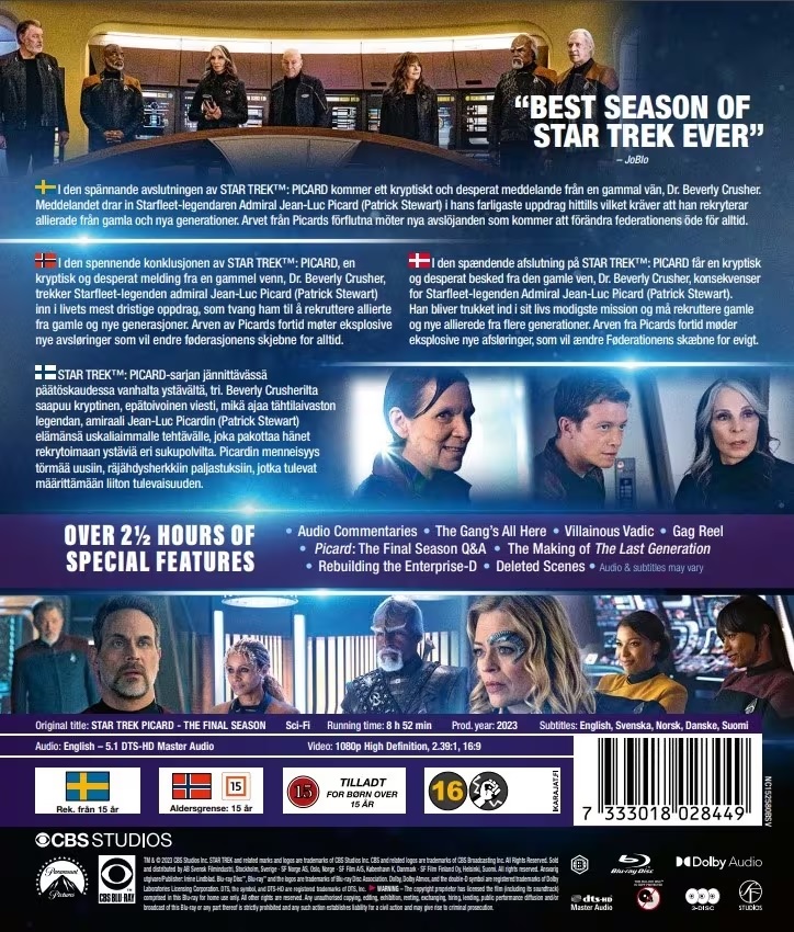 Star Trek: Picard - Säsong 3 (Blu-ray) - 2