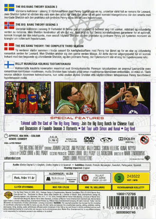 Big Bang Theory - Säsong 3 (Begagnad) - 2