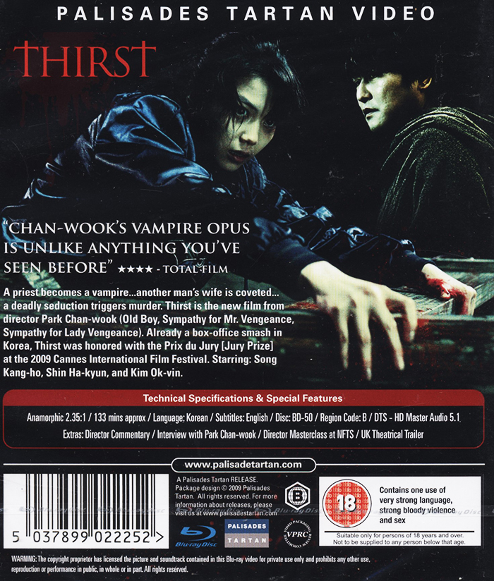 Thirst (ej svensk text) (Blu-ray) - 2