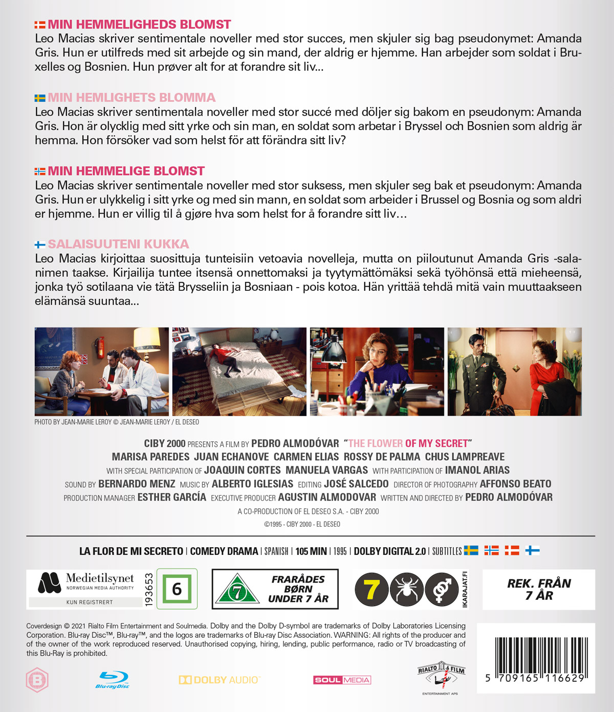 Min Hemlighets Blomma (Blu-ray) - 2