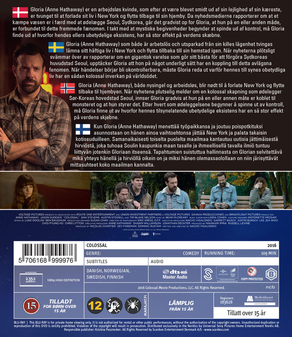 Colossal (Blu-ray) - 2
