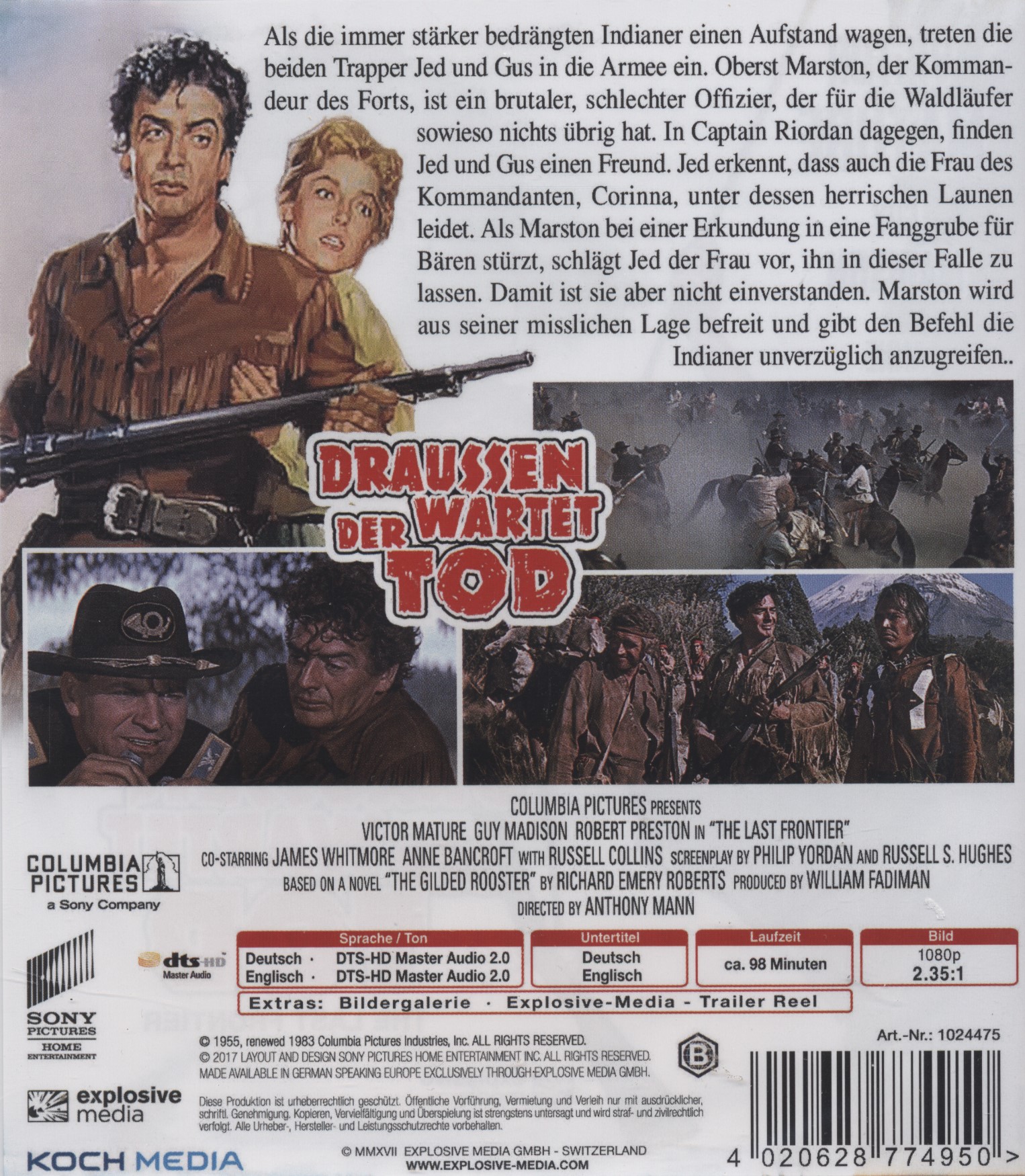 Last Frontier (ej svensk text) (Blu-ray) - 2